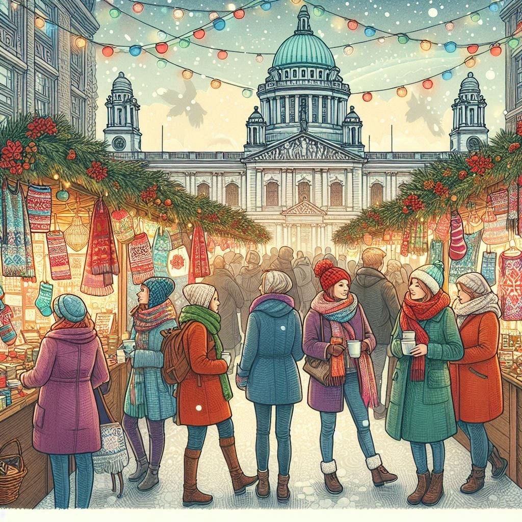 Christmas market belfast