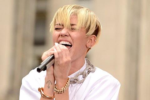 Miley Cyrus Belfast concert 2014