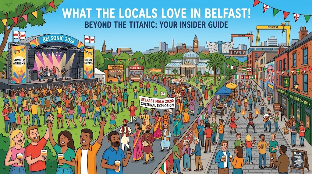 Bak Titanic: Hva lokalbefolkningen i Belfast egentlig gleder seg til i 2026